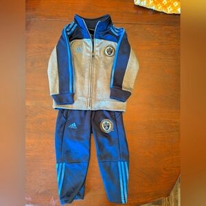 Adidas Philadelphia Union Toddler Track Suit